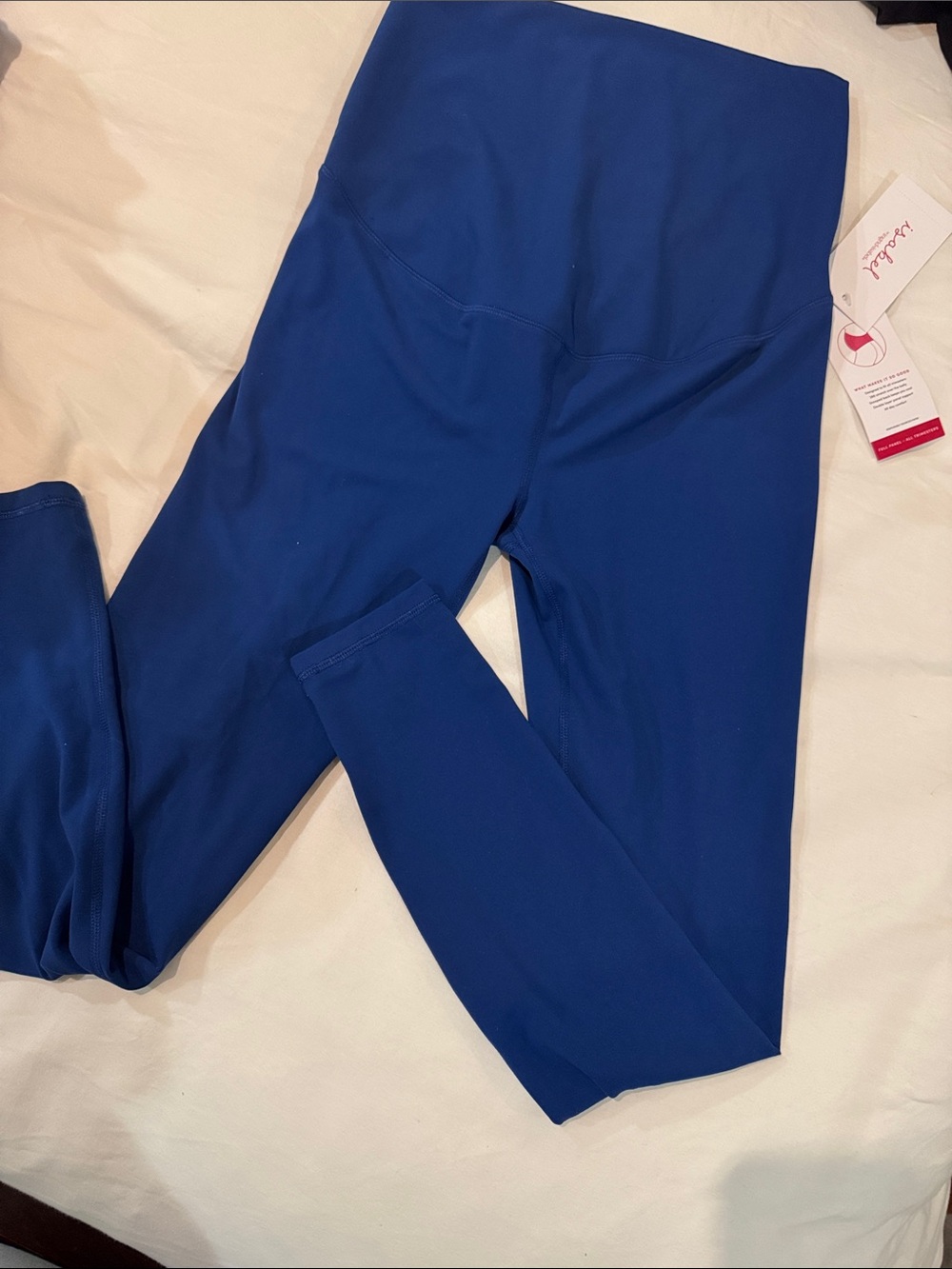 Maternity Seamless Blue Leggings